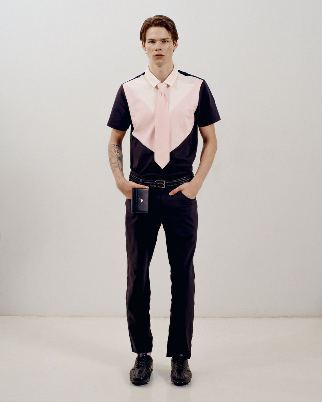 Color Block Polo