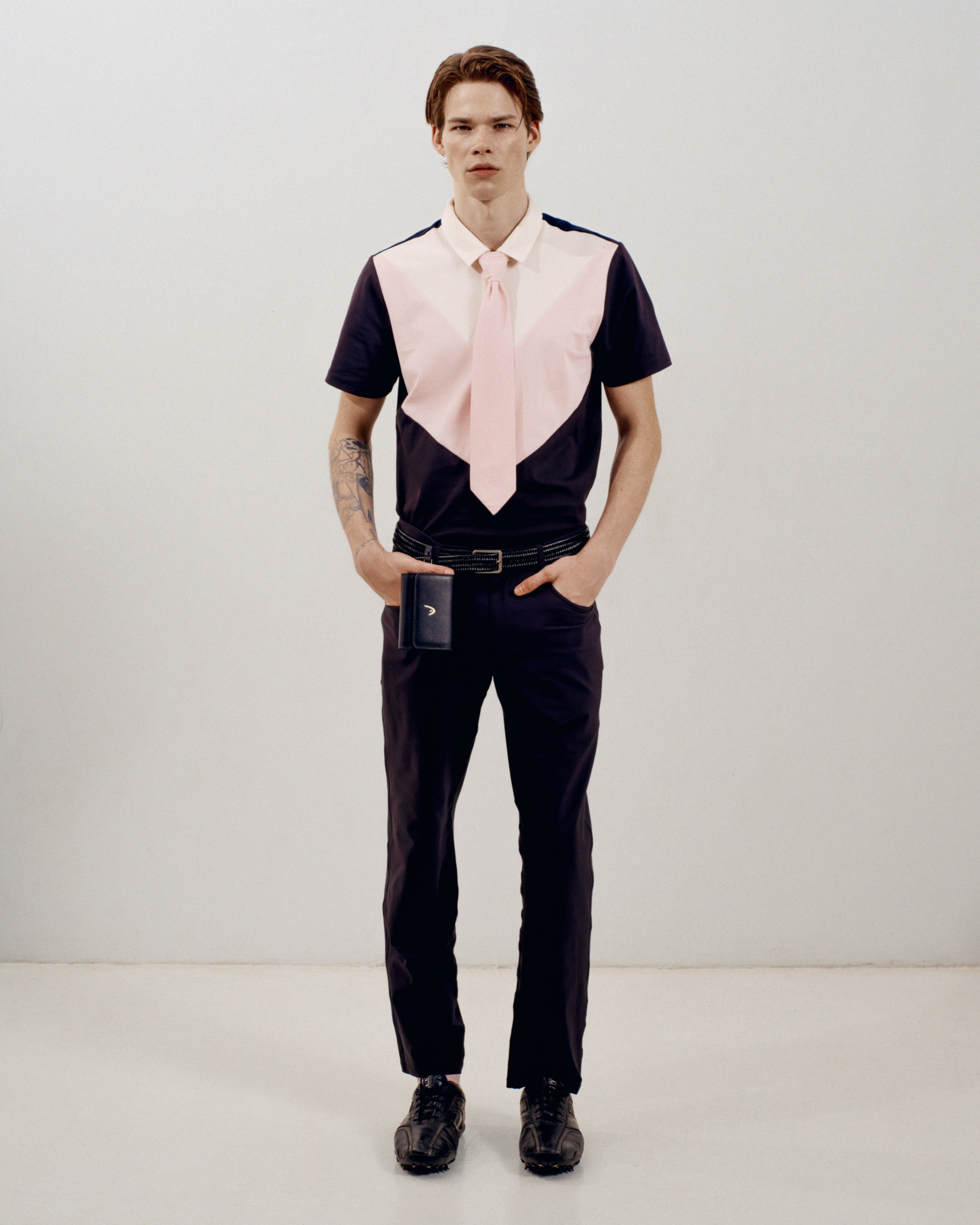 Color Block Polo