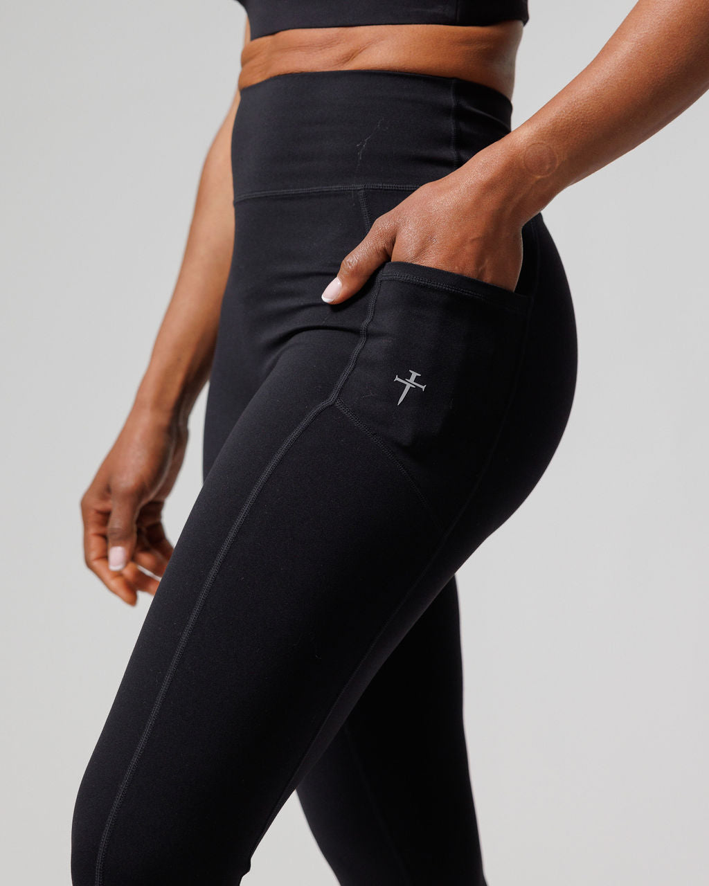 Nova Pocket Legging 27" - Black