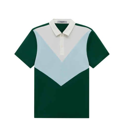 Color Block Polo